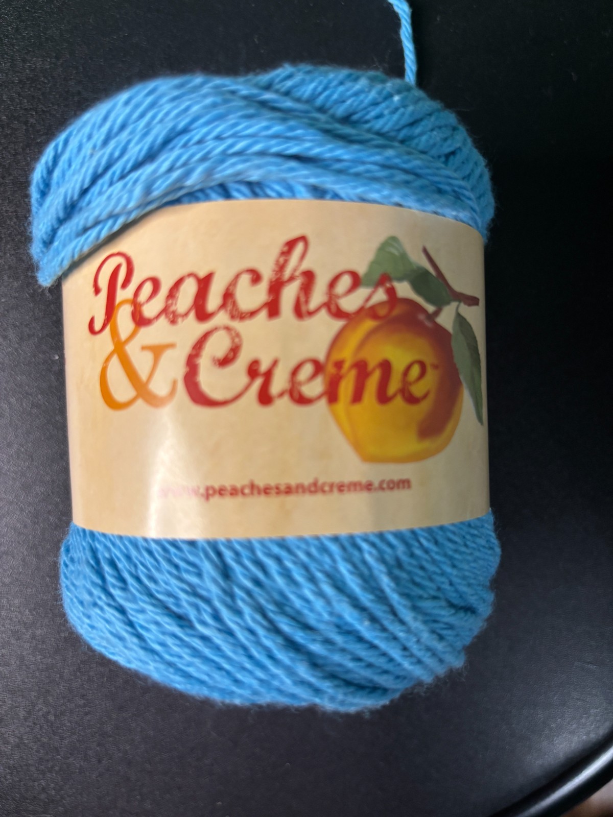 Peaches & Creme Yarn 2.5 oz Crochet Knitting Cake Multiple Colors