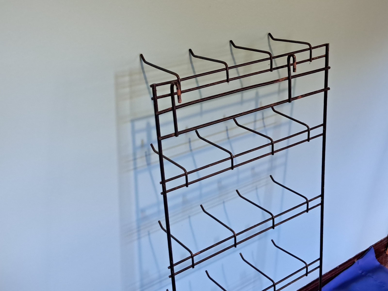 Black Display Hook 28 Peg Rack 4 Horizontal 7 Vertical Rows