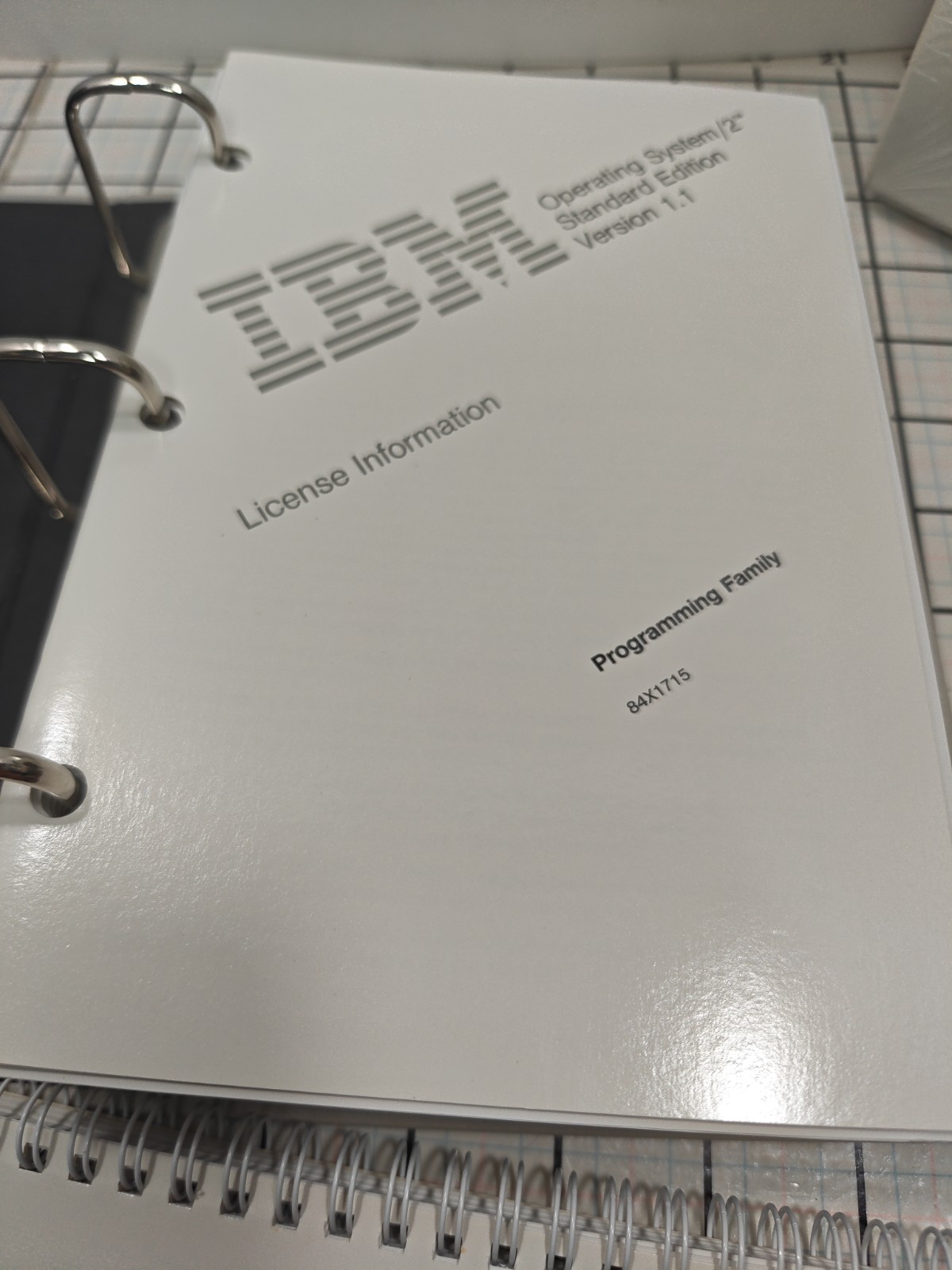 IBM OS/2 Standard Version 1.1 + Operating System/2 Technical Reference Vol. 1