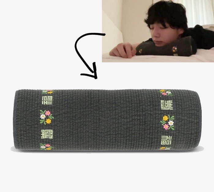 BEGOZANI  Pigment Bed Neck Pillow / Cypress Buckwheat Hinoki JUNGKOOK