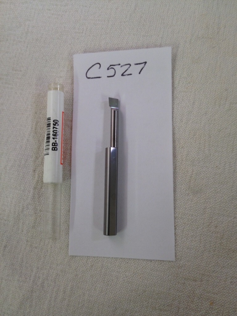 1 NEW MICRO 100 SOLID CARBIDE BORING BAR.   BB-160750. USA MADE   (C527)