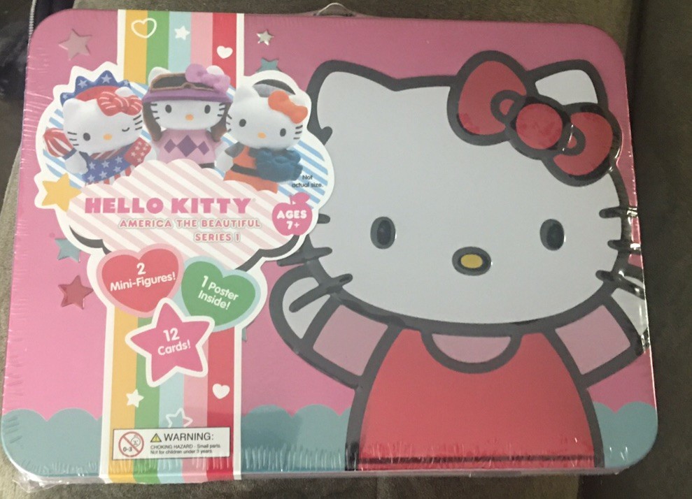* Hello Kitty America the Beautiful Series 1 Collectible Tin Lunchbox
