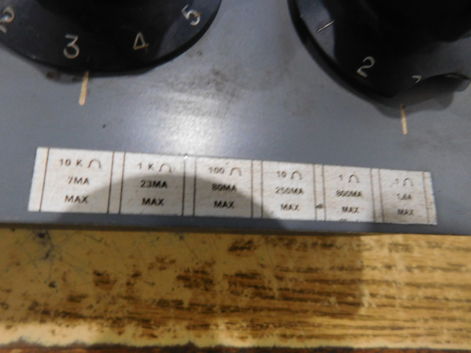 James Biddle / Biddle-Gray Instruments Model: 601145-2 AC-DC Decade Resistor.