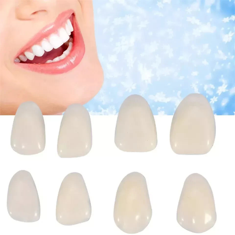 50 Pcs/Bag Resin Dental Whitening Anterior Teeth Temporary Crown Tooth Veneers