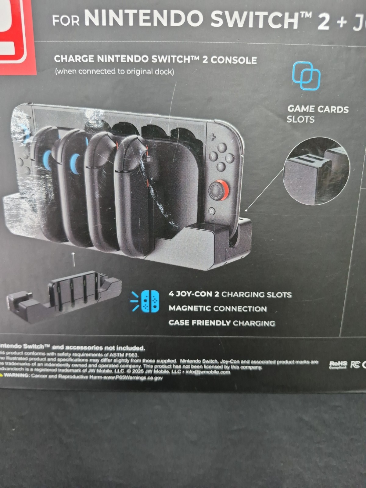 Nintendo Switch 2 Charging Dock & 4 Joy Controller’s Dock Station - ADVANCTECH