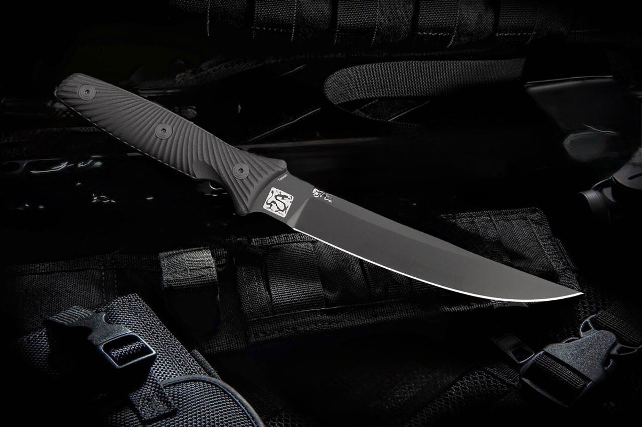 Spartan Ronin Torii Fixed Knife 6.5" Full Tang D2 Tool Steel Blade G10 Handle