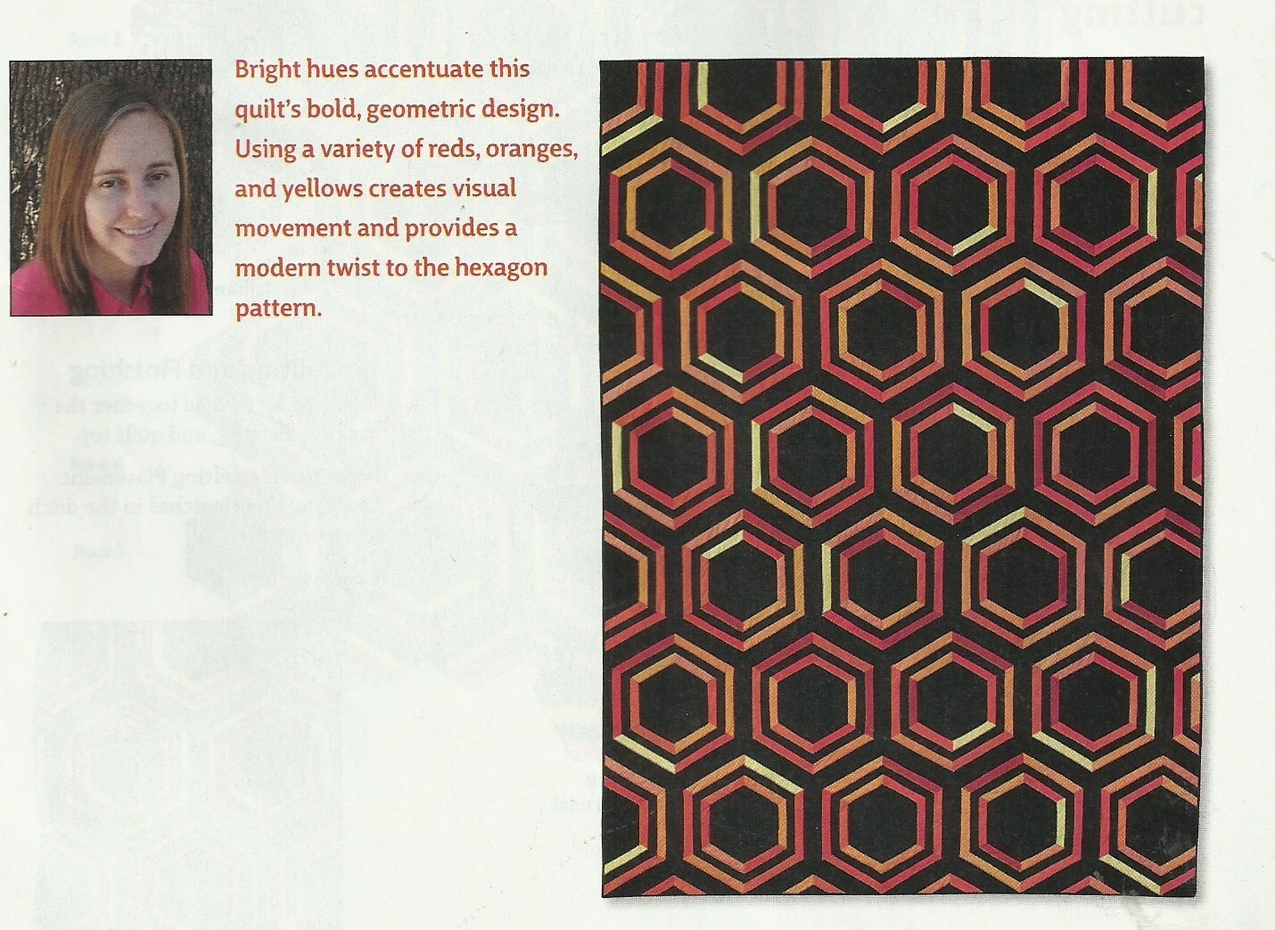 E0037 AUTUMN HEXIE QUILT PATTERN/INSTRUCTIONS