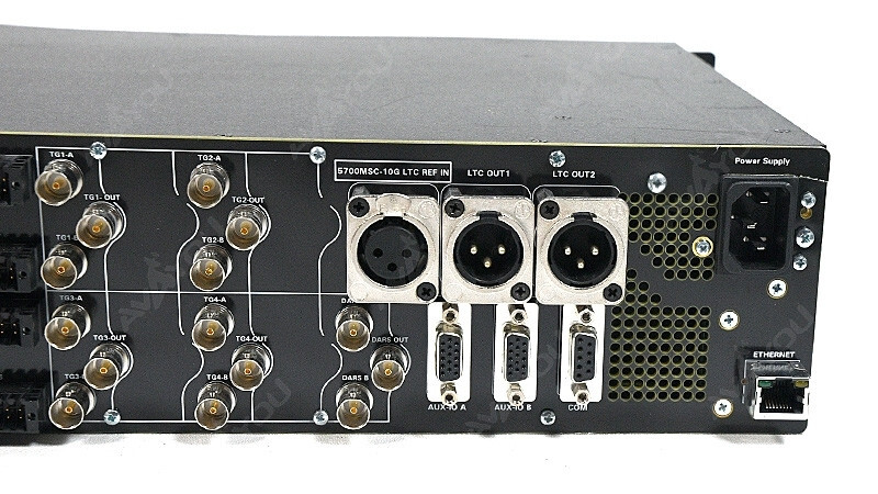 Evertz 5700ACO Automatic Changeover for 5700 IP Master Sync and Clock Generator