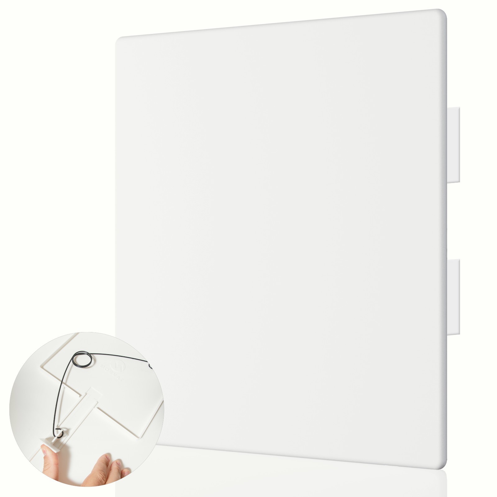 Morvat 8x8 Adjustable Spring Access Panel for Drywall & Ceiling