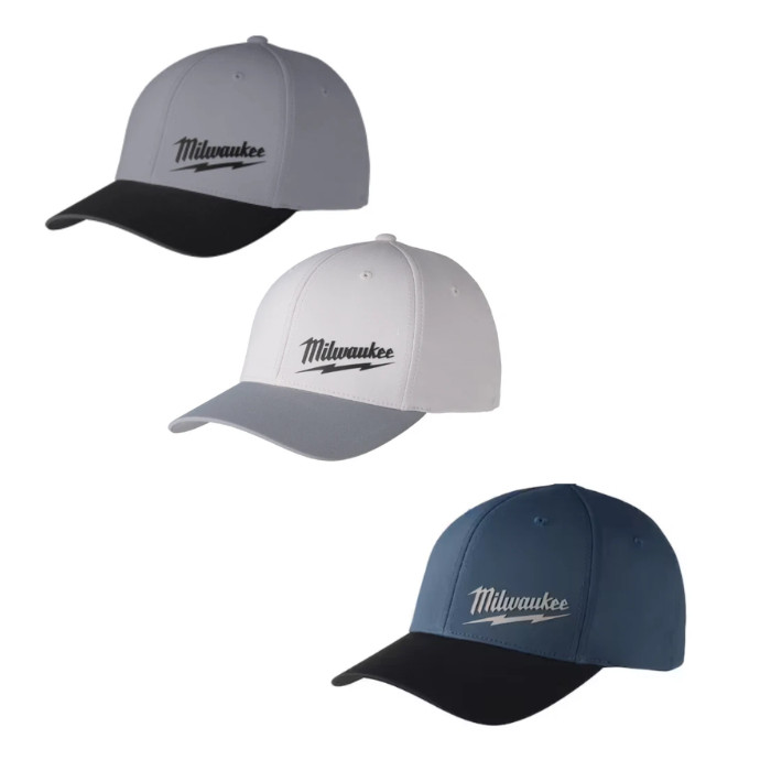 Milwaukee Tool 507 Workskin Performance Fitted Hat, Various Colors - New