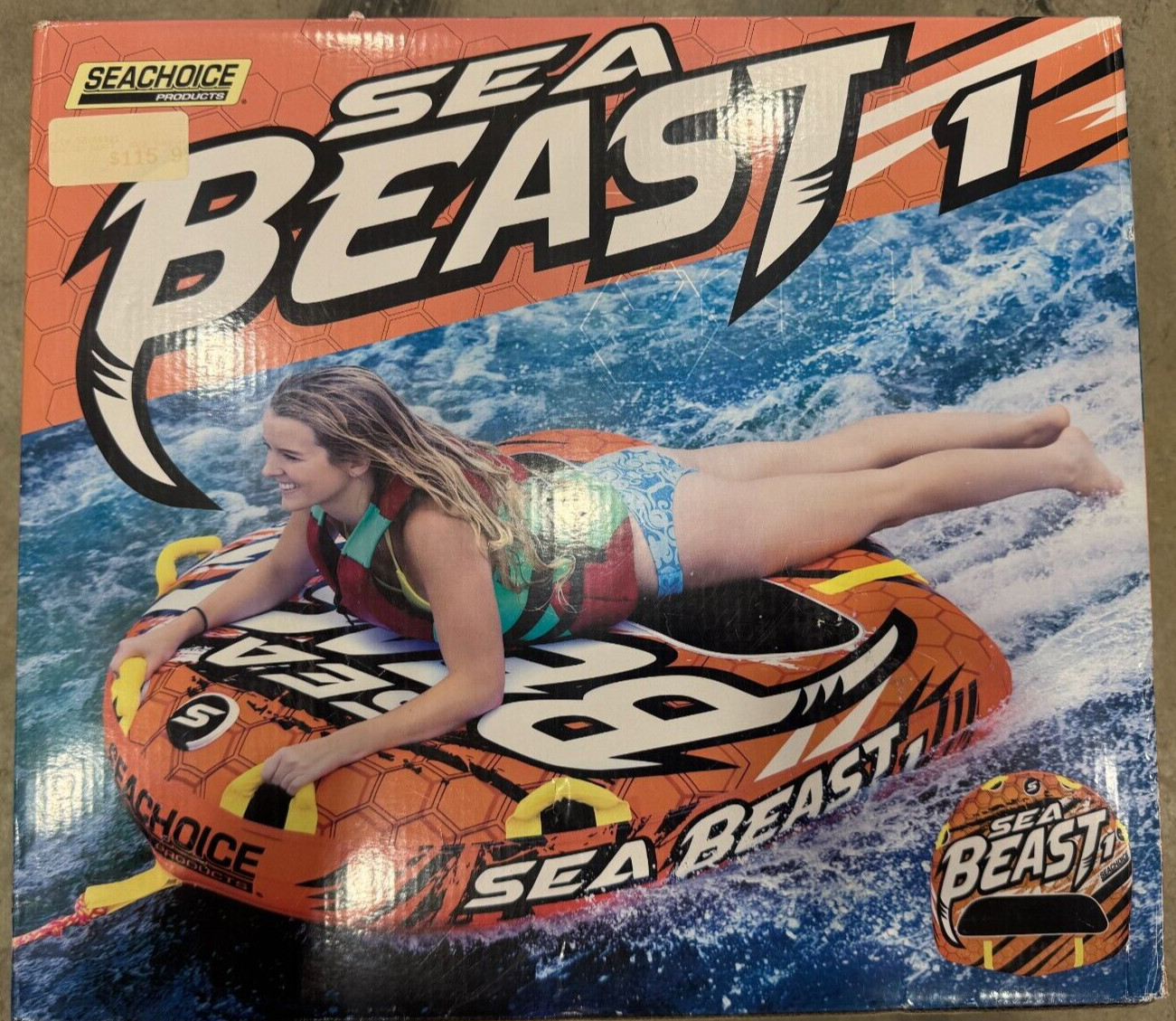 Seachoice Sea-Beast Deck Tube, 1 Rider 86911