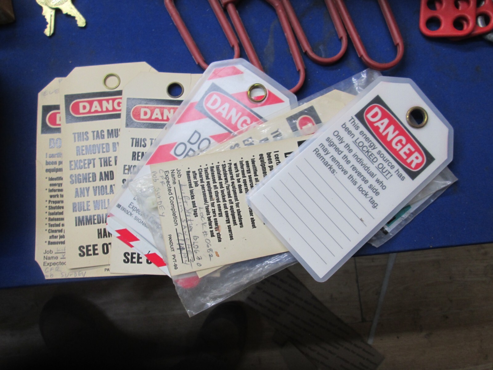 Lockout Tagout Padlocks Hasps assorted large lot