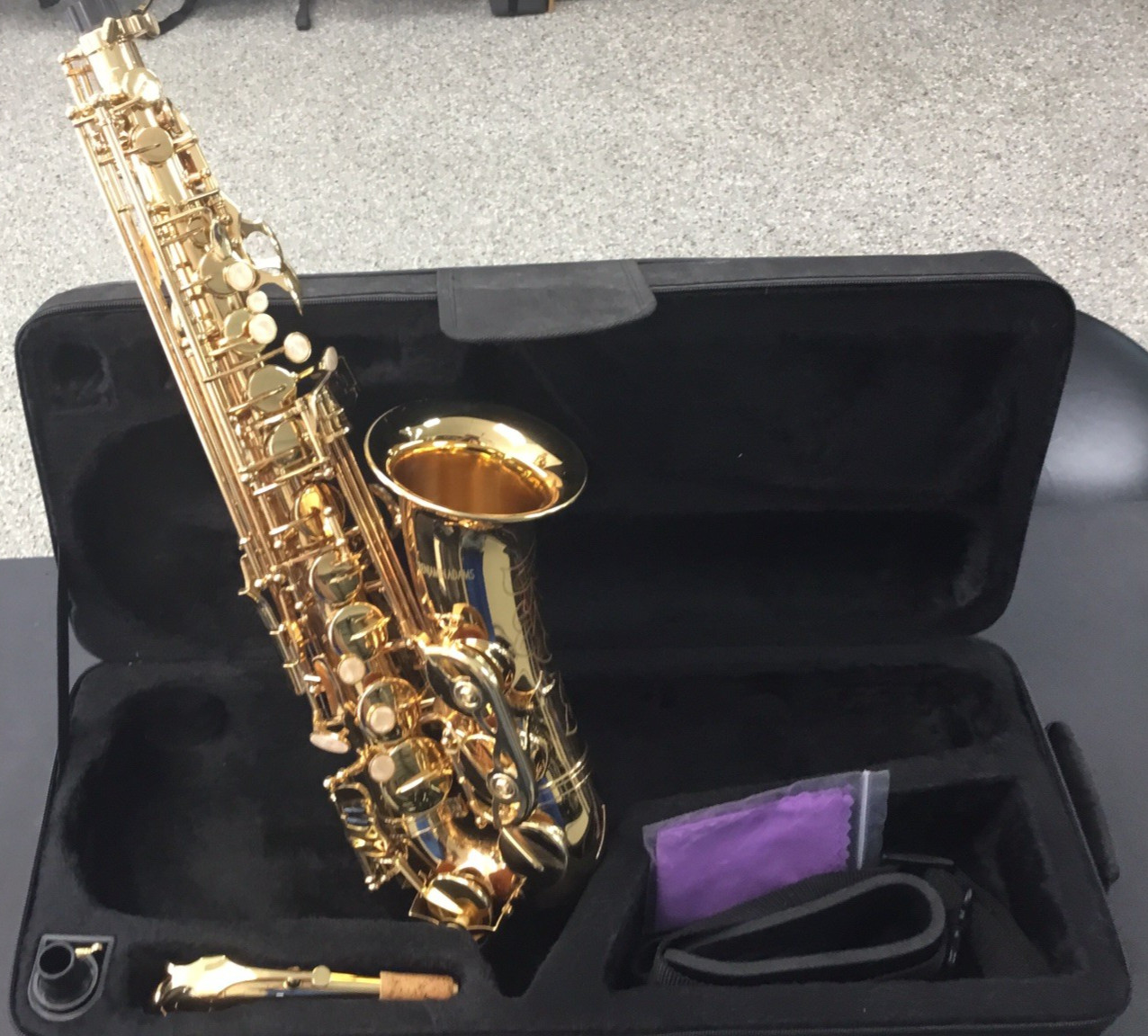 Benjamin Adams Alto Saxophone w/case and strap
