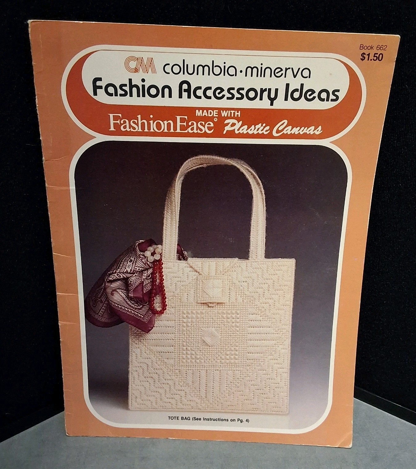 Columbia Minerva Fashion Accessory Ideas TOTE BAG PATTERN Book 662 Plastic Canva