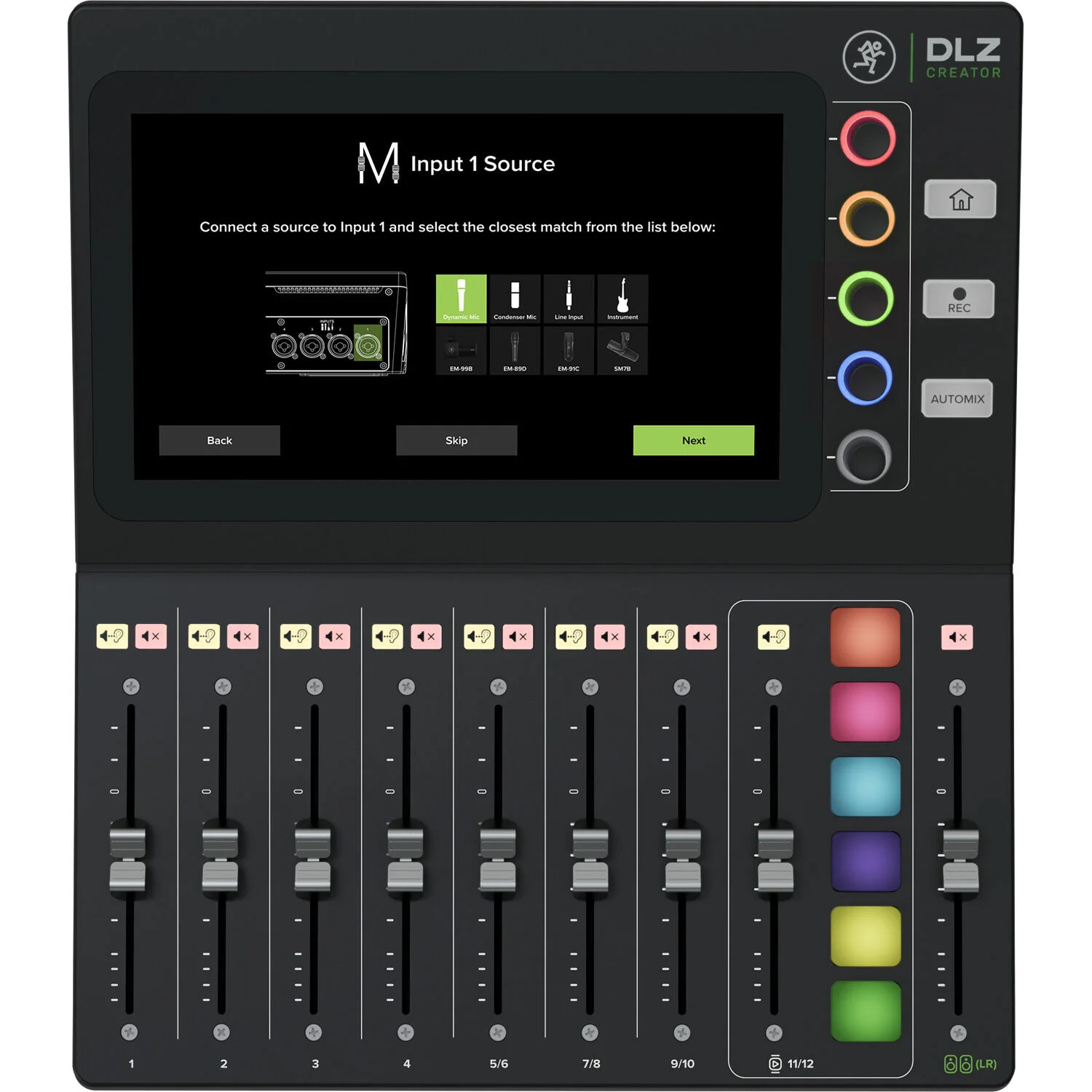 Mackie DLZ Creator 12 Channel Mixer