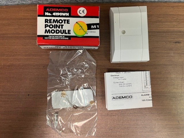 Ademco 4190WH 2-Zone remote point module Vector Vista; NOS New FREE SHIPPING
