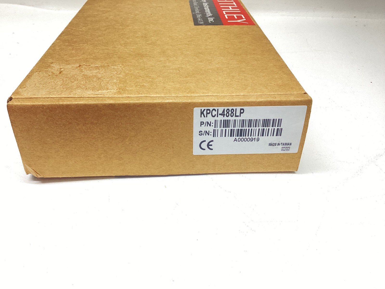 KEITHLEY KPCI-488LP COMPUTER INTERFACE BOARD. NEW. GUARANTEED.