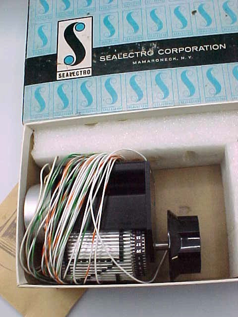 VINTAGE 1960'S SEALECTRO ACTAN PROGRAMMABLE DRUM MEMORY TIMING SWITCH  SD