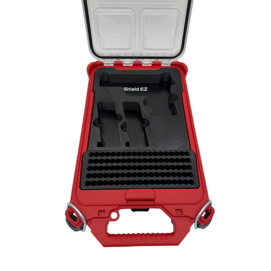 Smith & Wesson Shield EZ 9mm Insert for Milwaukee Packout - Holds Mags & Ammo