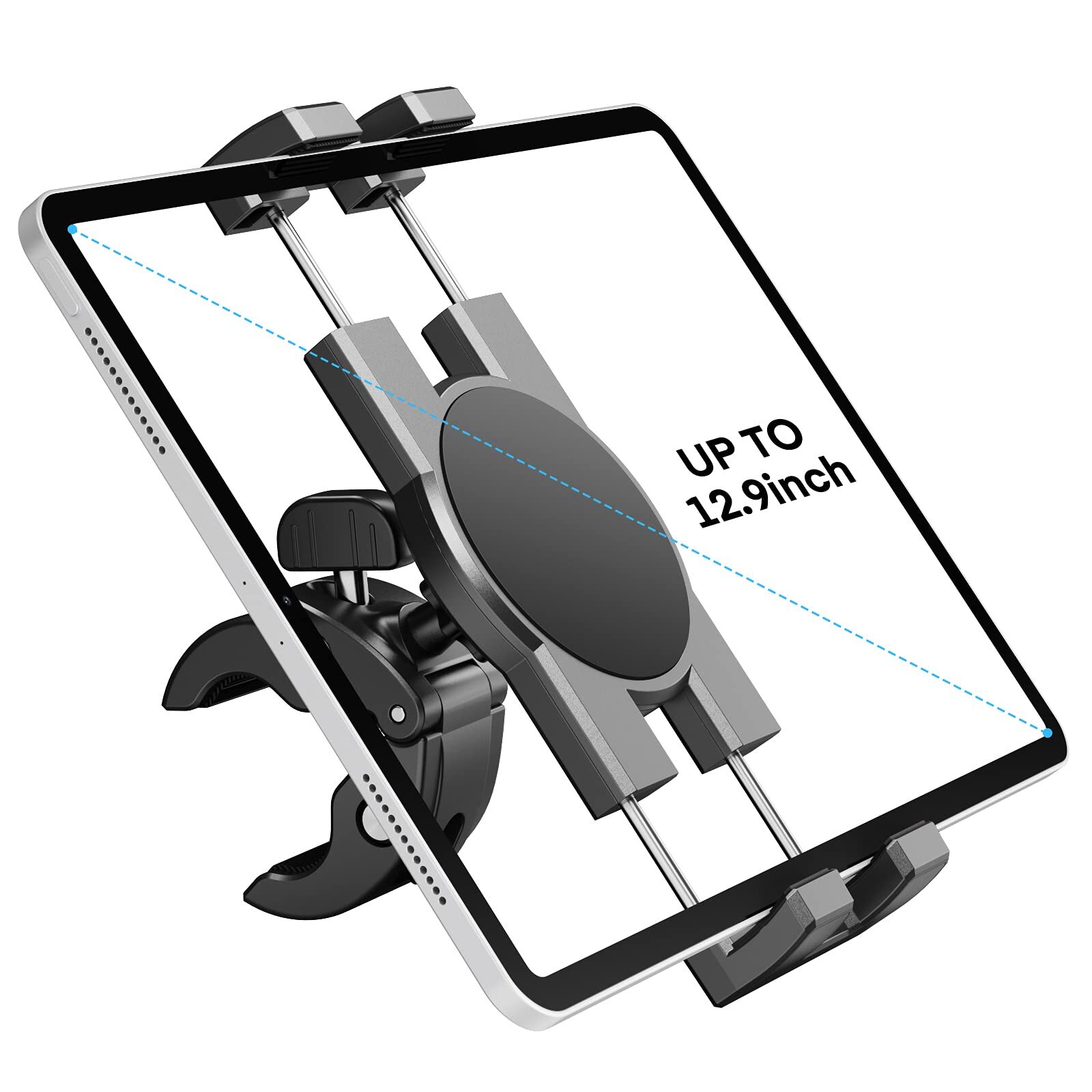 Spin Bike Tablet Holder Mount Phone Ipad Holder Stand Exercise Bike Handlebar Mo
