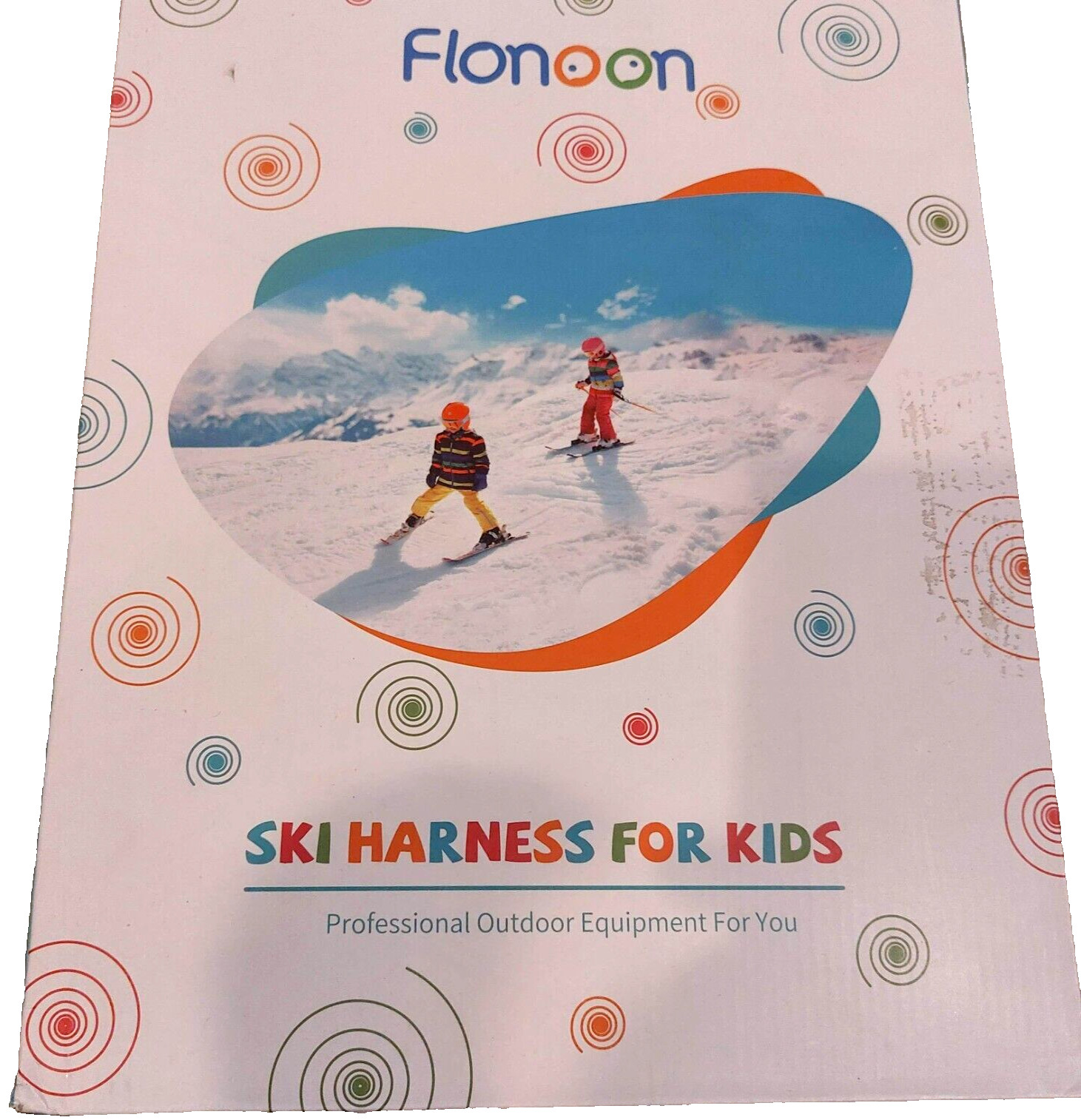 NEW! FLONOON SKI HARNESS for Kids, BLUE MSRP $39.99 Brand new open package 3 yr+