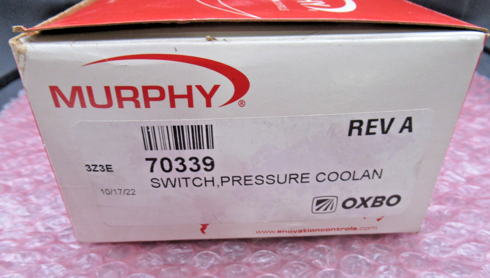 Murphy TSB-R210F/99C-1/2 Direct Mount Temperature Switch 10703837 *NEW*