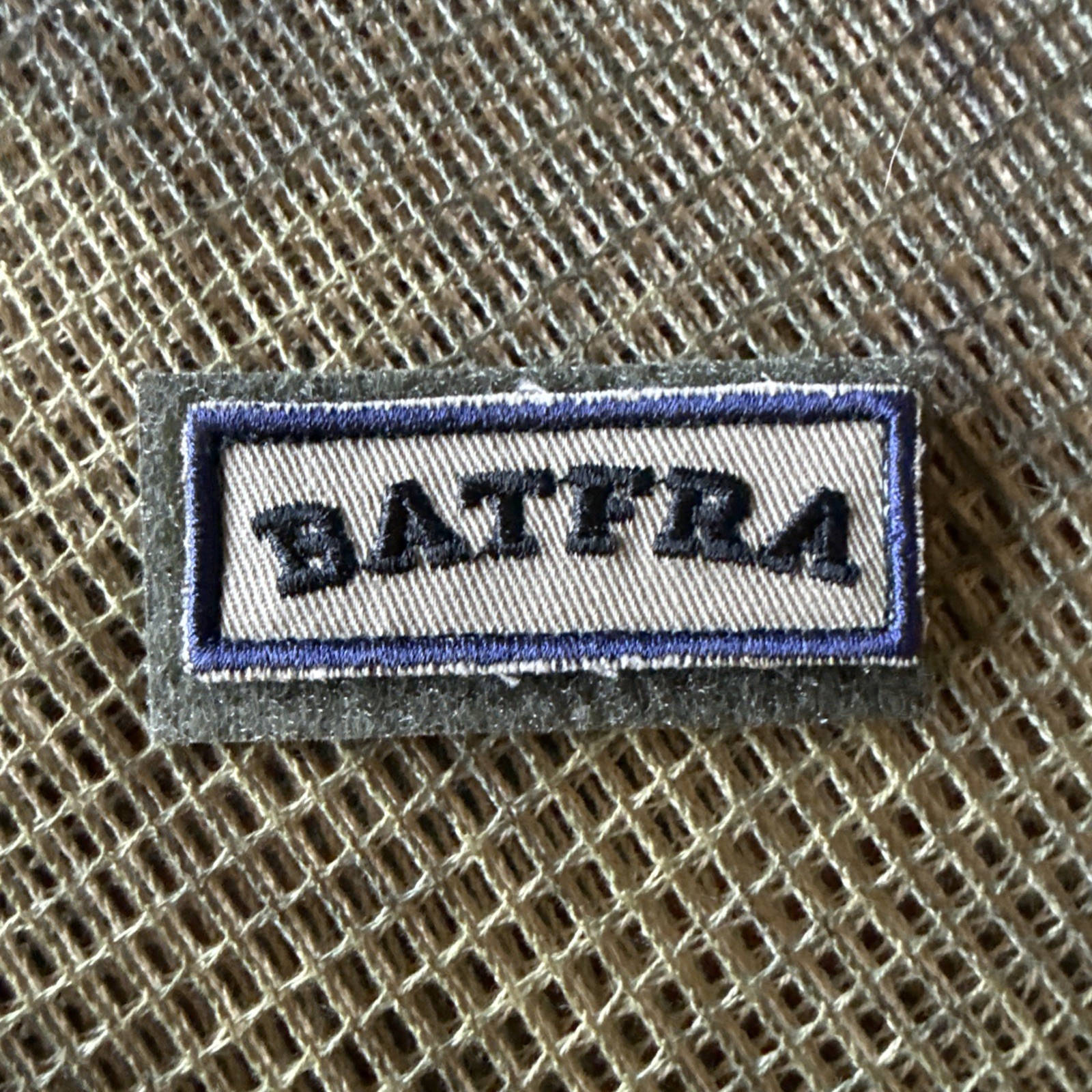 French Foreign Legion BATFRA Tab, AFGAN WAR BRING-BACK