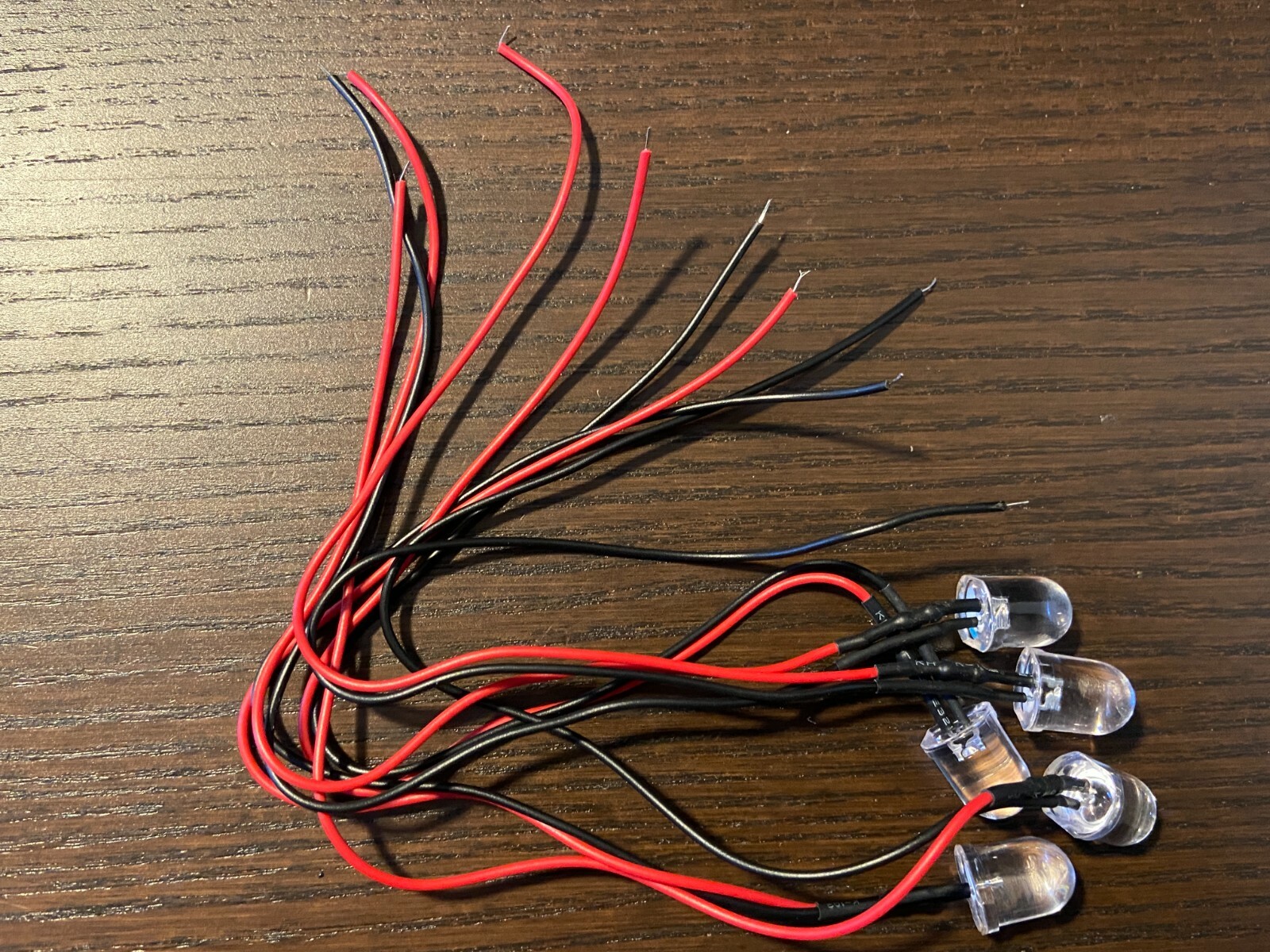 5 New WARM WHITE Wired 10mm LED Lights fr Marantz Sansui Pioneer 6v-12v 8v AC/DC