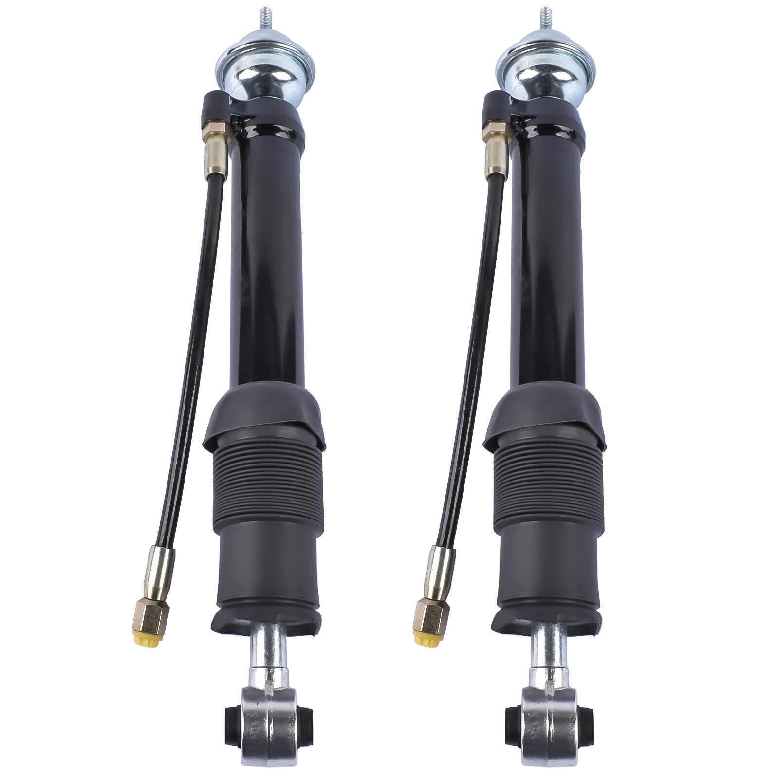 Pair Hydraulic Shock Strut Rear Left Right For Mercedes W140 S320 S500 1992-1999