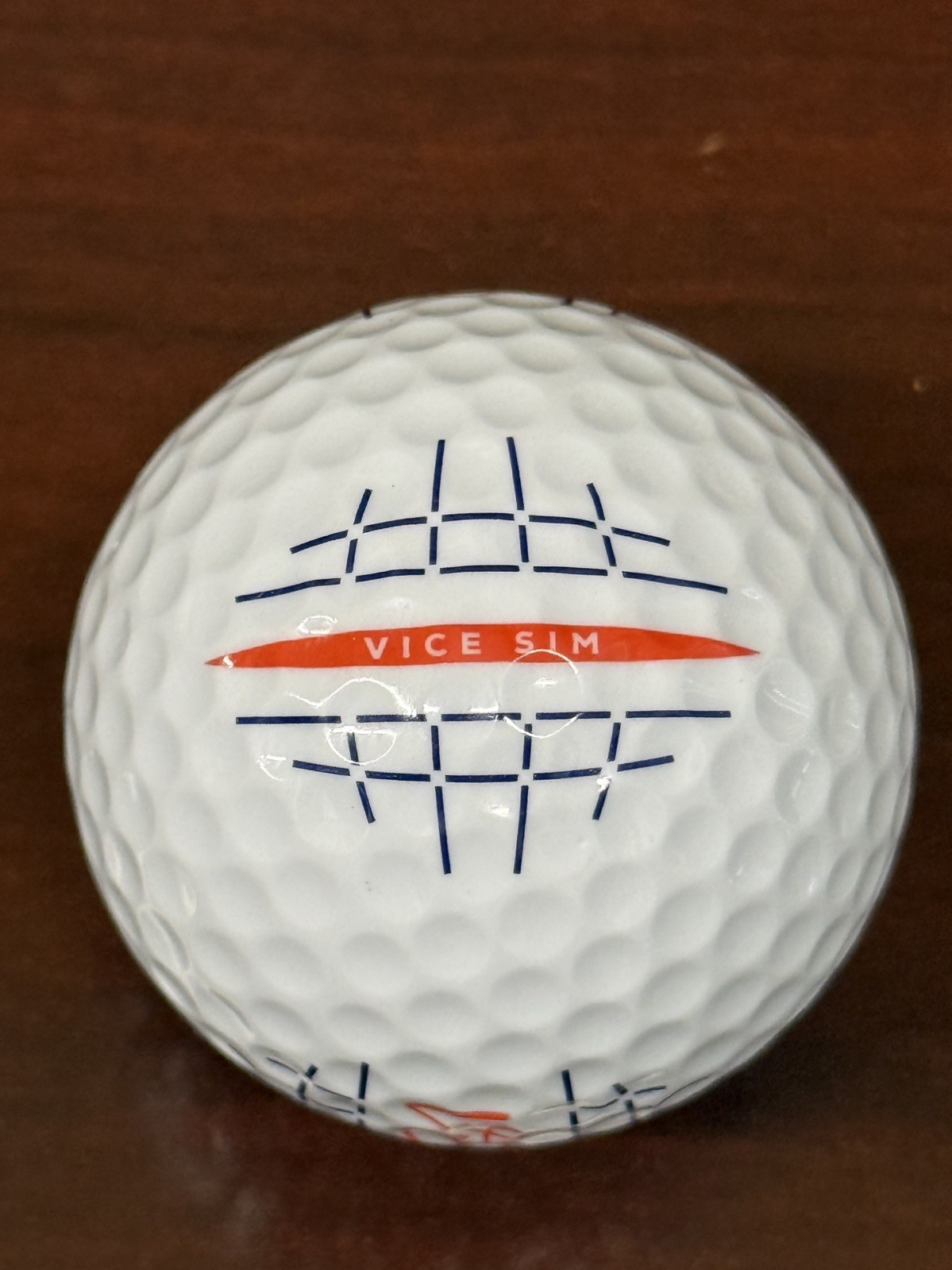Vice Sim Single Golf Ball (Unreleased Prototype) (RARE)