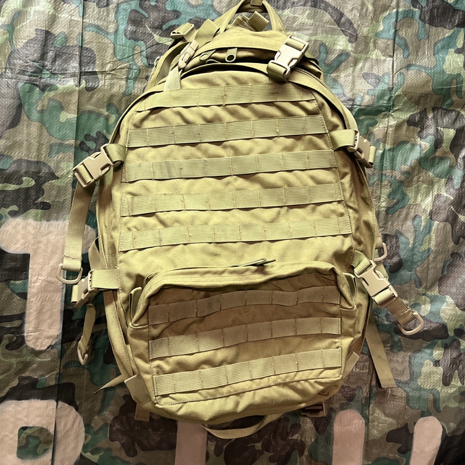 Bellum Designs Dual Assault Pack Coyote Brown Special Forces U.S. Navy