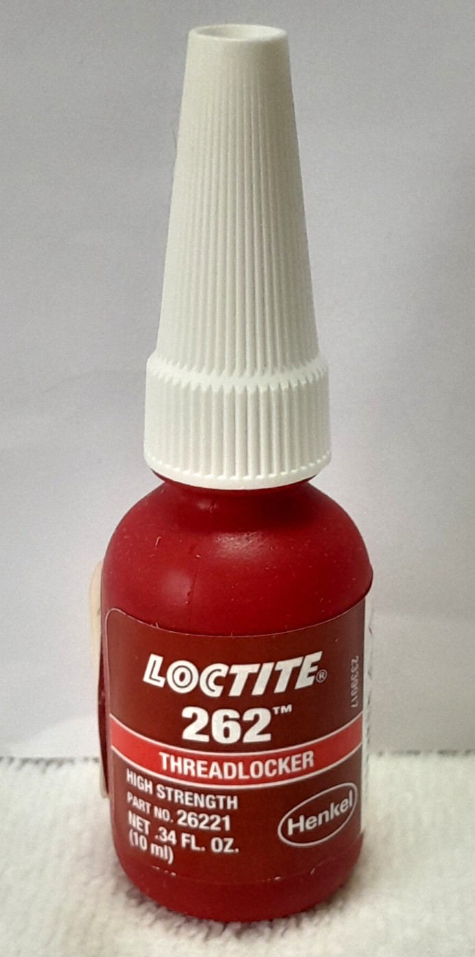 LOCTITE 262 Red Threadlocker High Strength .34oz/10ml New unopened