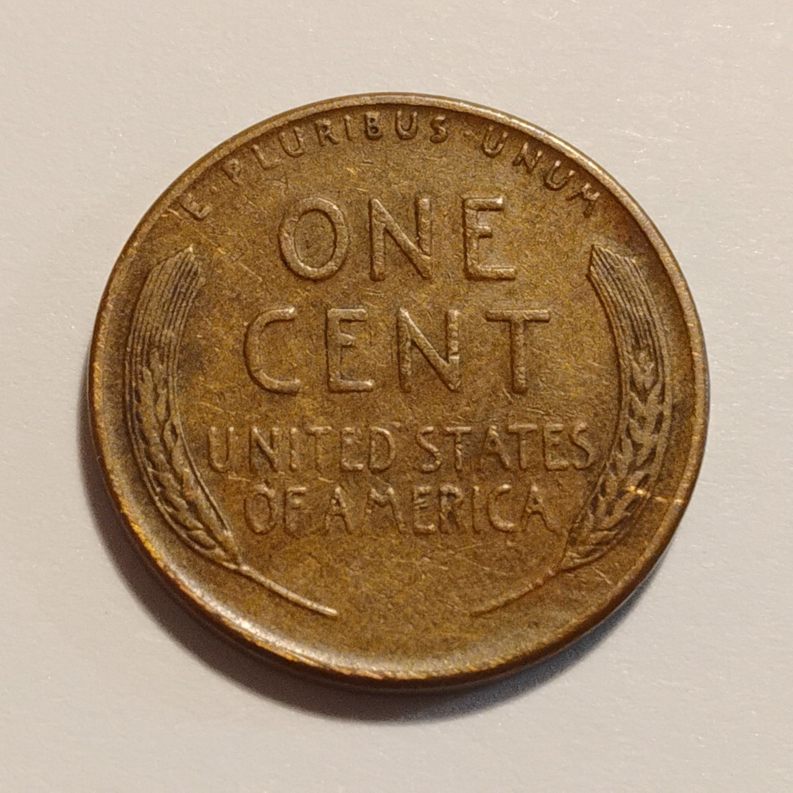 1957 D - BN - COPPER - 3 - 3.04 GRAMS
