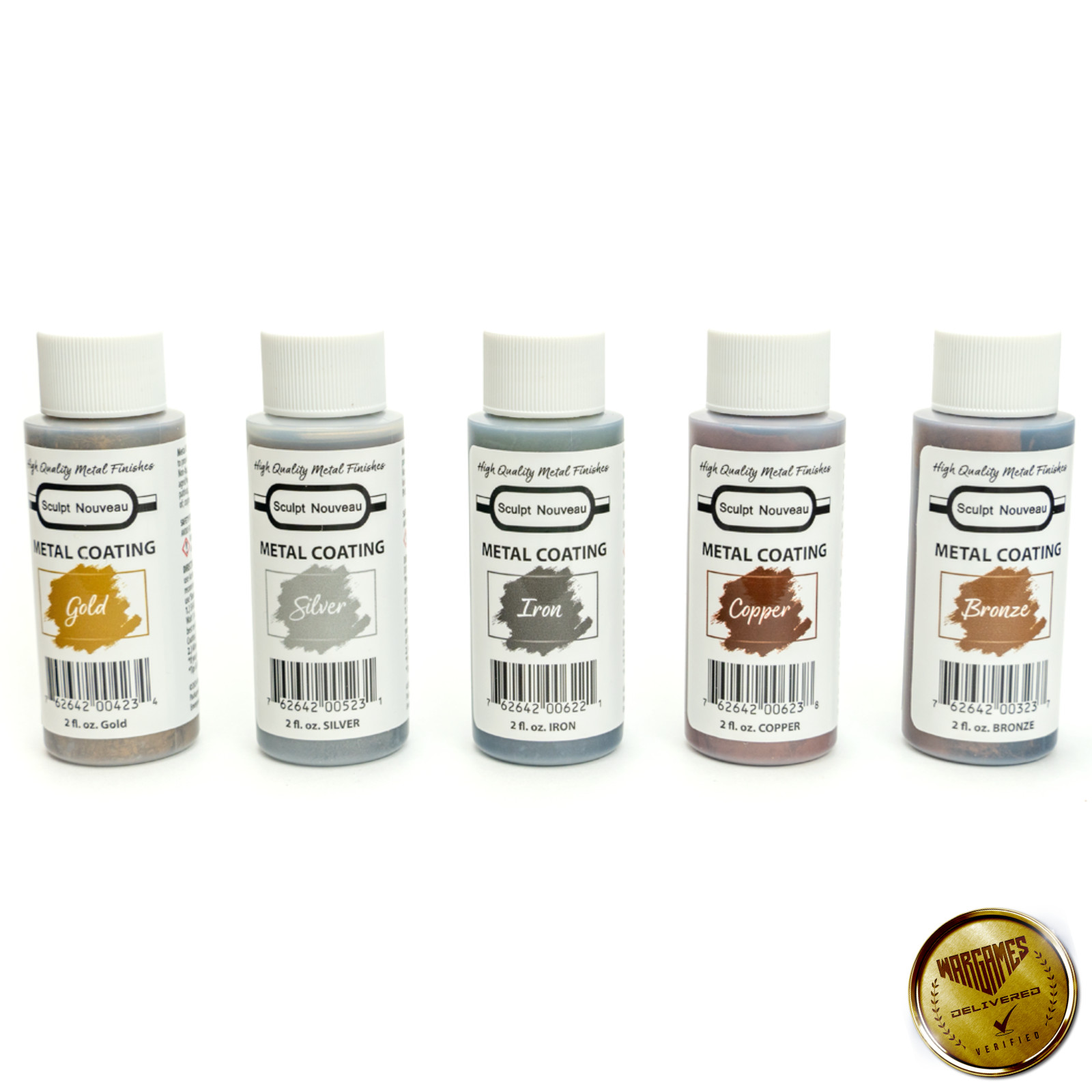 Aves Sculpt Nouveau Metal Coating 2 fl oz Metallic Finish Patina Paint