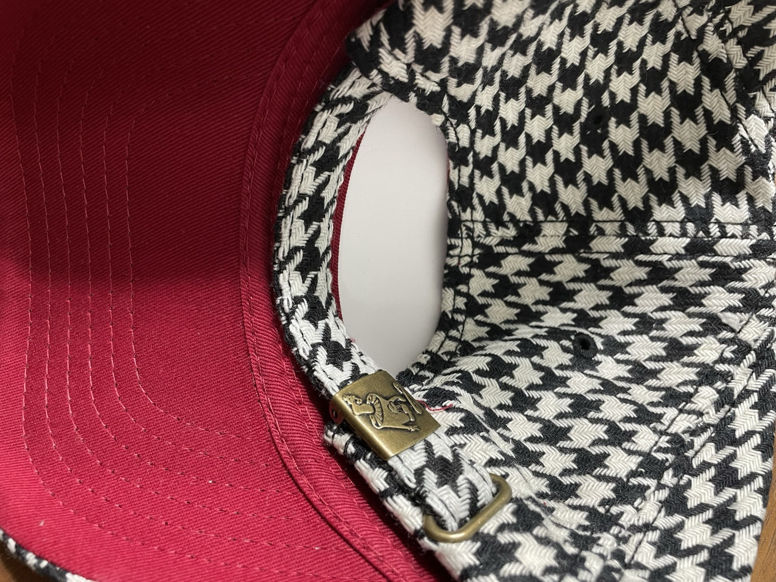 Houndstooth Vintage M2 Mellow Mushroom Tuscaloosa AL Baseball Hat One Size New