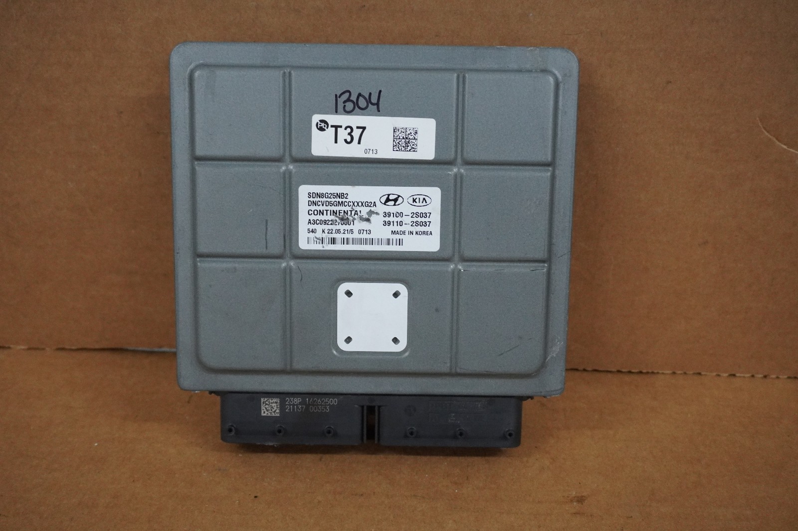 2021 Hyundai Sonata 2.0L Engine Computer Control Module ECM ECU OEM 391002S037
