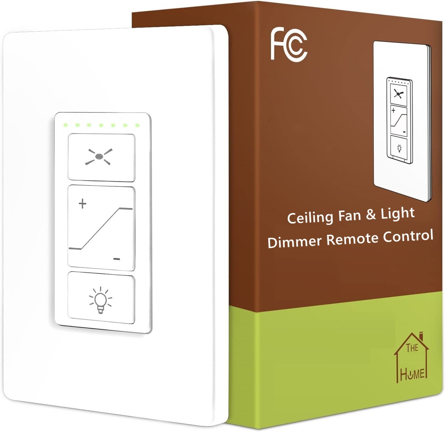 53T Ceiling Fan Wall Remote Control 4DIP Switch for Harbor Breeze Hampton