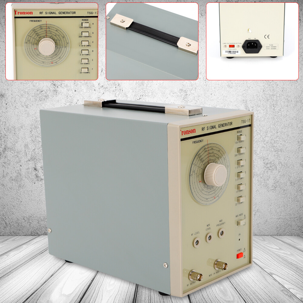 TSG-17 Signal Generator 100KHz-150MHz RF AM/FM Radio Frequency Tester
