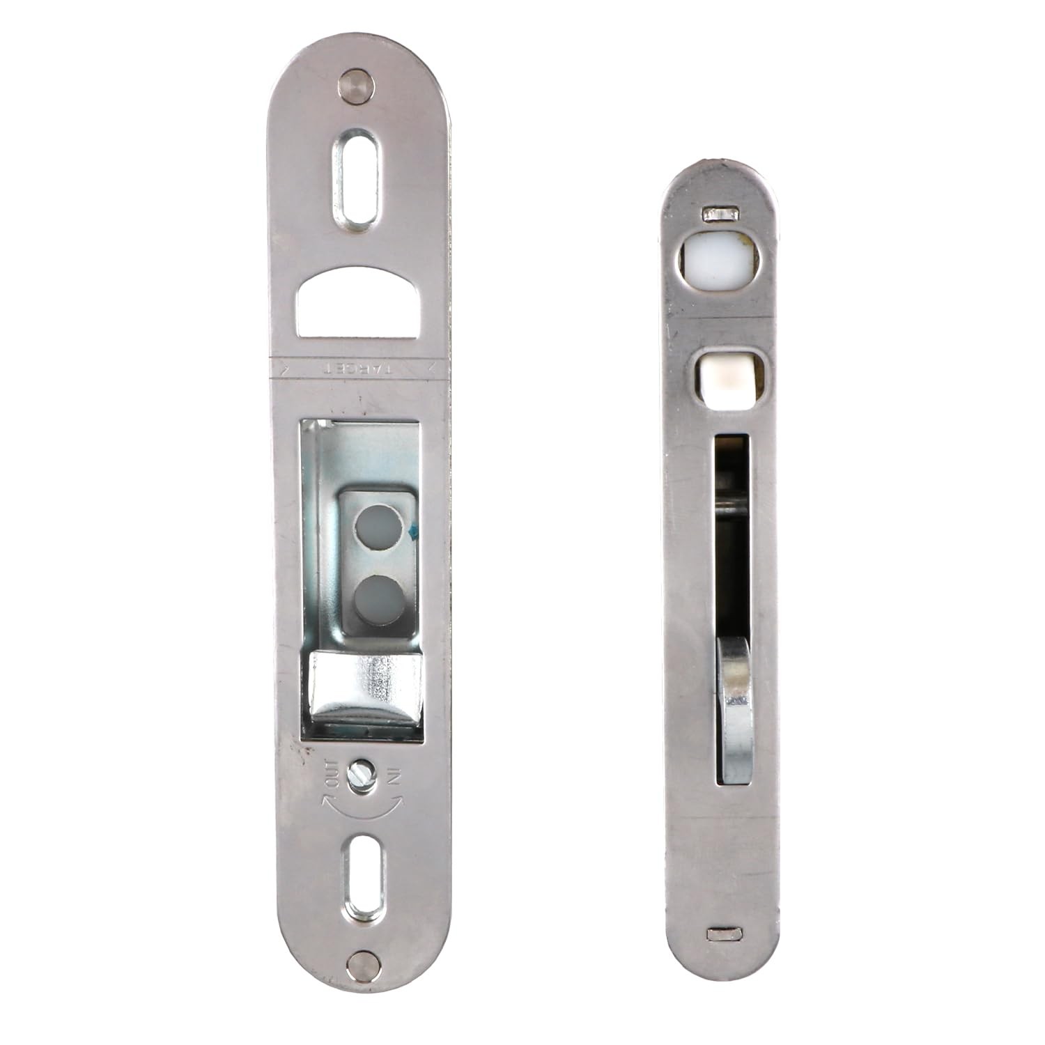 Andersen Reachout Lock and Receiver Kit for 2-Panel Gliding Patio Silver