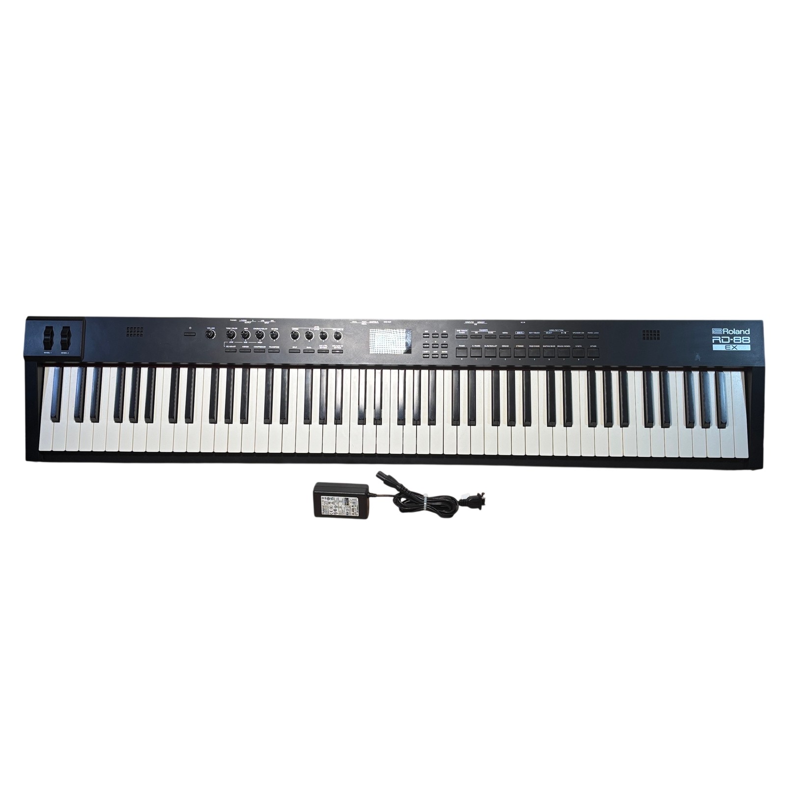 Roland RD-88 EX Black Gig-Ready 88-Key 128-Voice Digital Stage Piano 3408