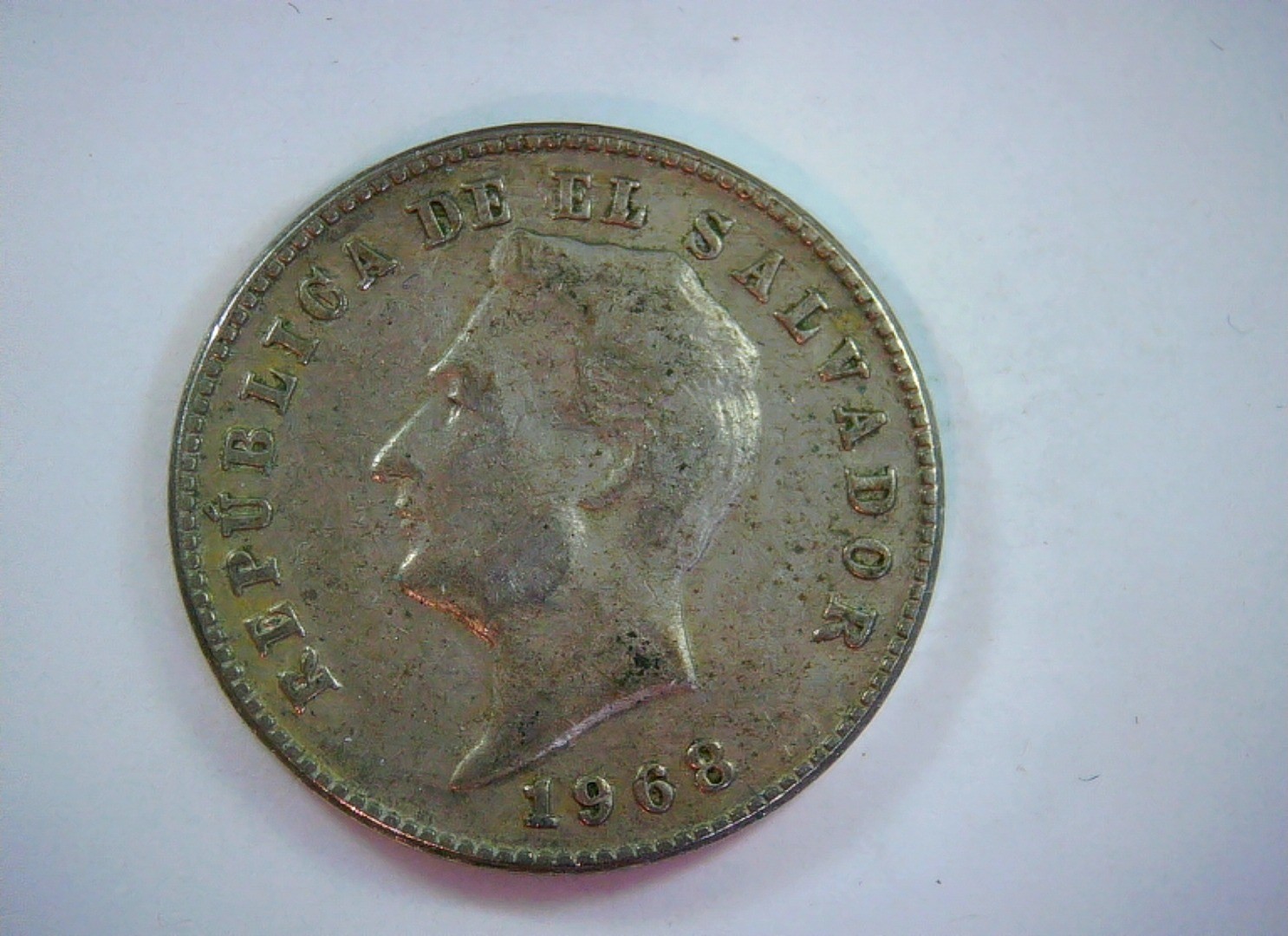 El Salvador 1968 10 Centavos Coin