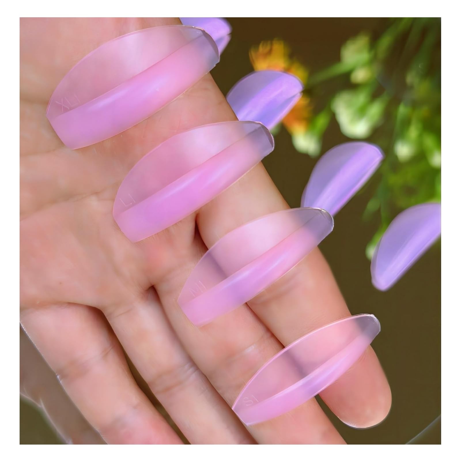 Eyelash Lift Shields Silicone Lash Curlers 8 Size Lifting Pads Jelly Lami Lam...