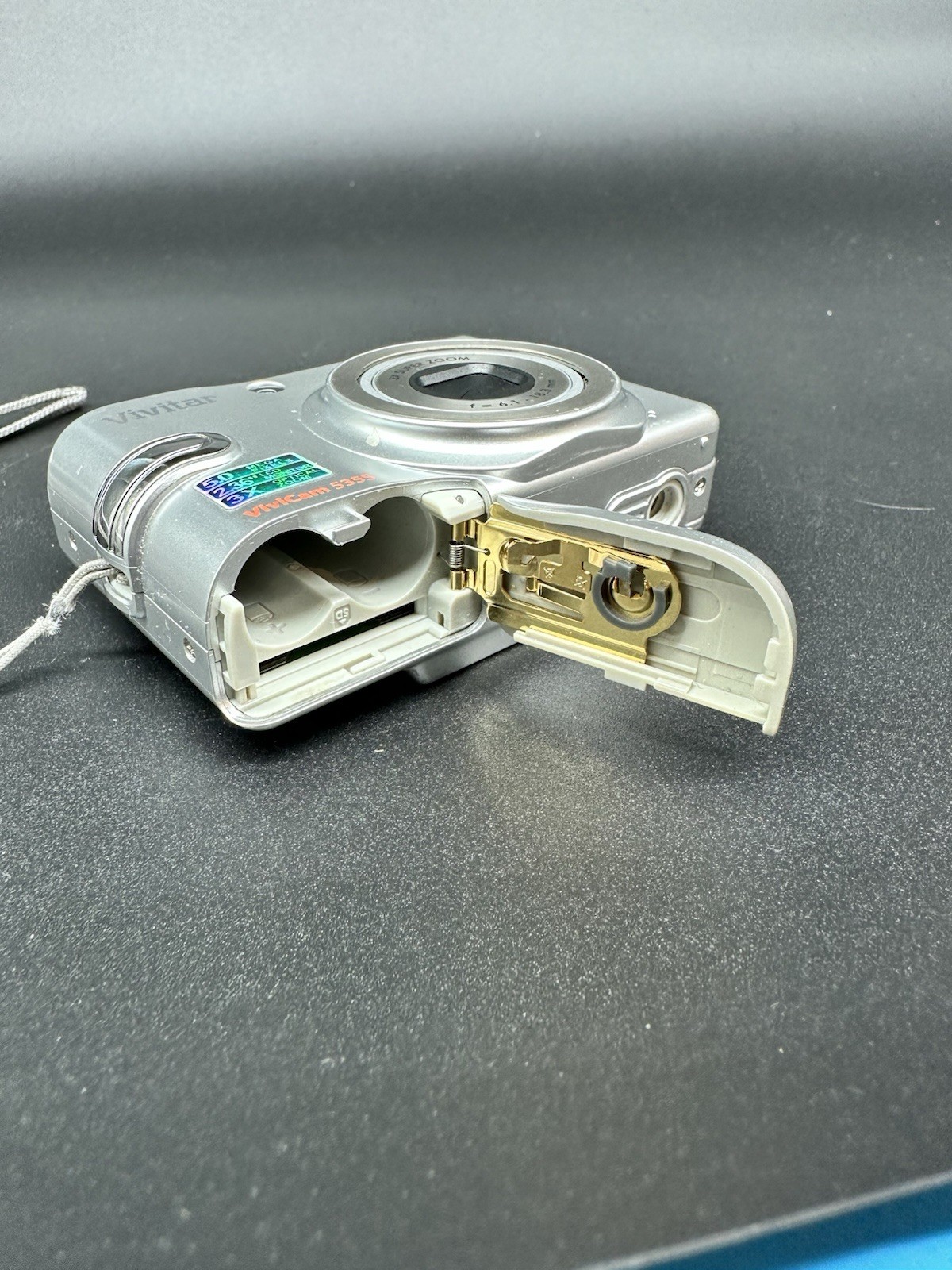 Vivitar Vivicam 5355 5.0MP Digital Camera Silver Tested