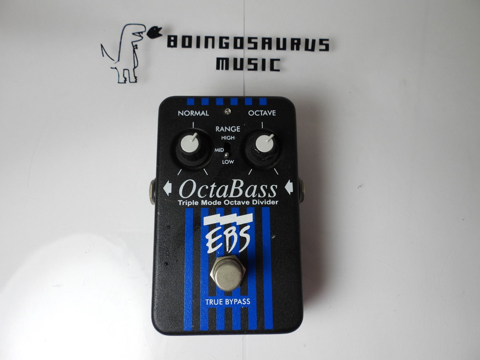 EBS OctaBass Triple Mode Octave Divider Bass Effects Pedal Free USA Shipping