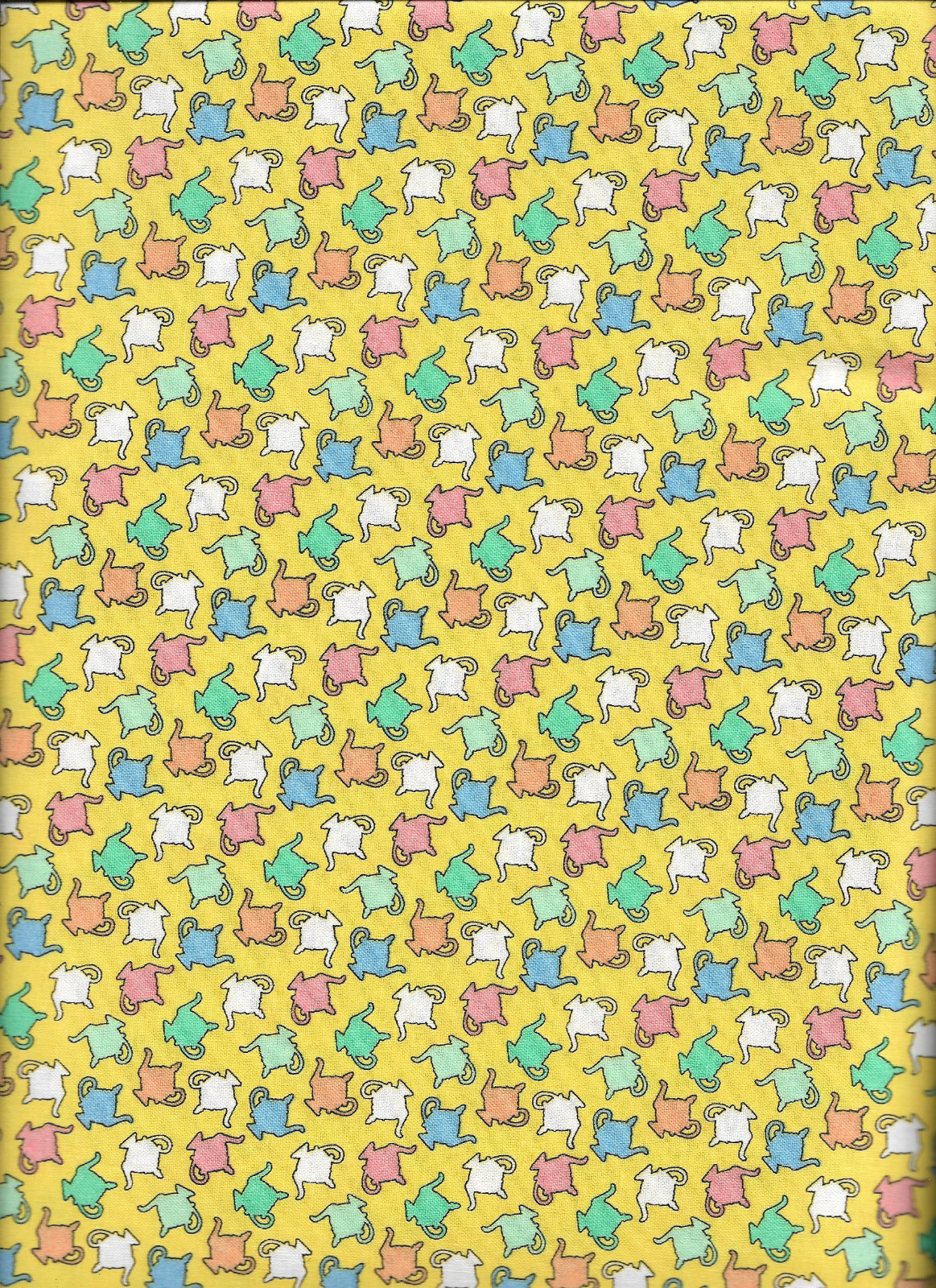 45" 100% cotton fabric "retro charm" by Blank Textiles
