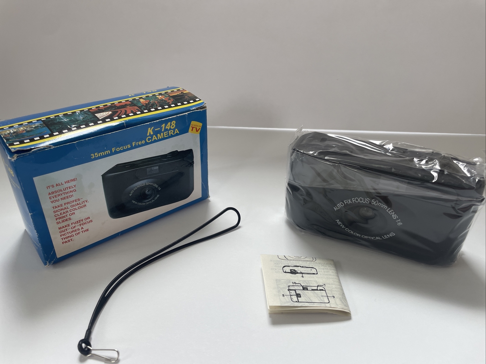 New Sealed Retro Ouyama K-148 35mm Camera NEW IN BOX