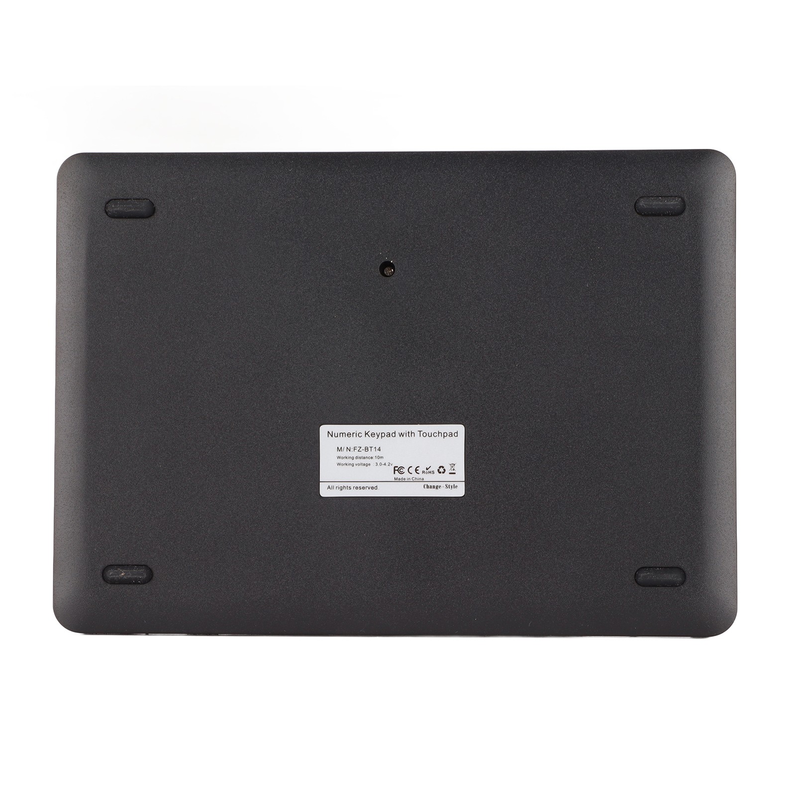 2 In 1 Wireless Number Pad Touchpad Portable BT4.2 For IOS Premium