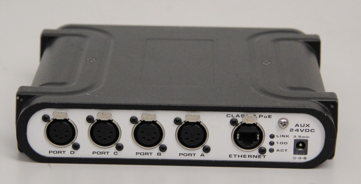 Pathport Quattro DMX/RDM Gateway Model 6311 Ethernet DMX Connector