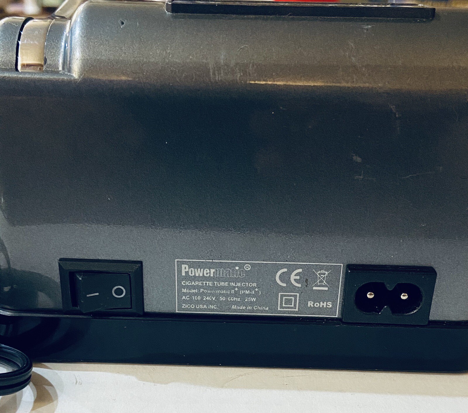 Powermatic II Electric Cigarette Injector Machine No Tray Fully Tested