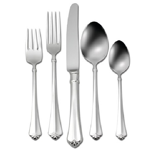 JUILLIARD julliard 53 piece set Service for of 8 Oneida Flatware Stainless 45